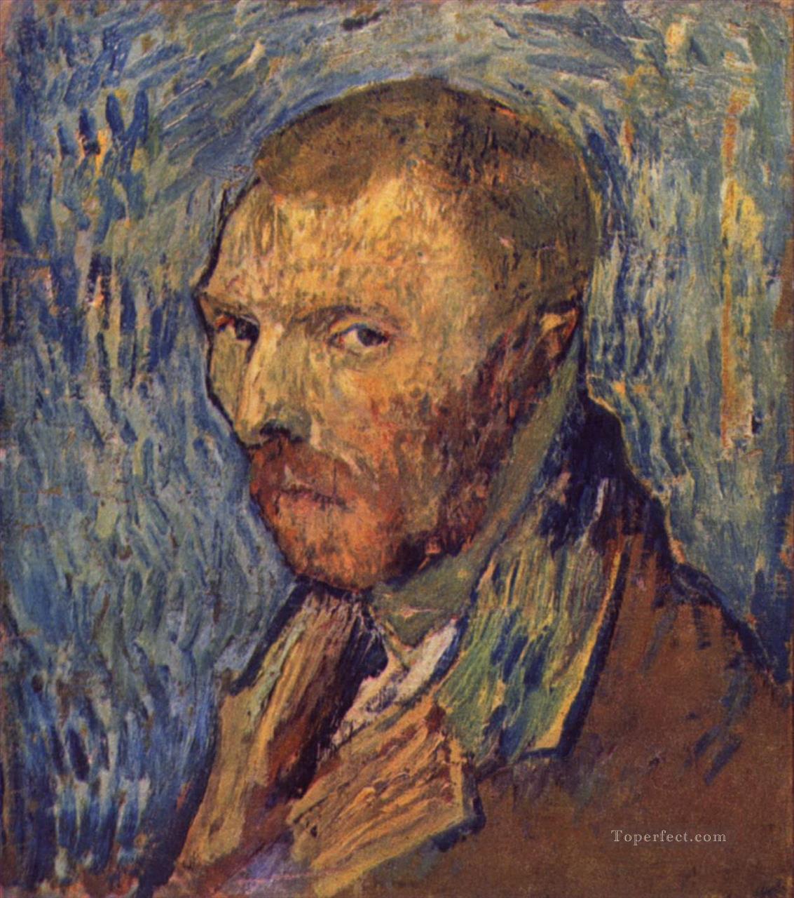 Selfportrait 1889 2 Vincent van Gogh Oil Paintings